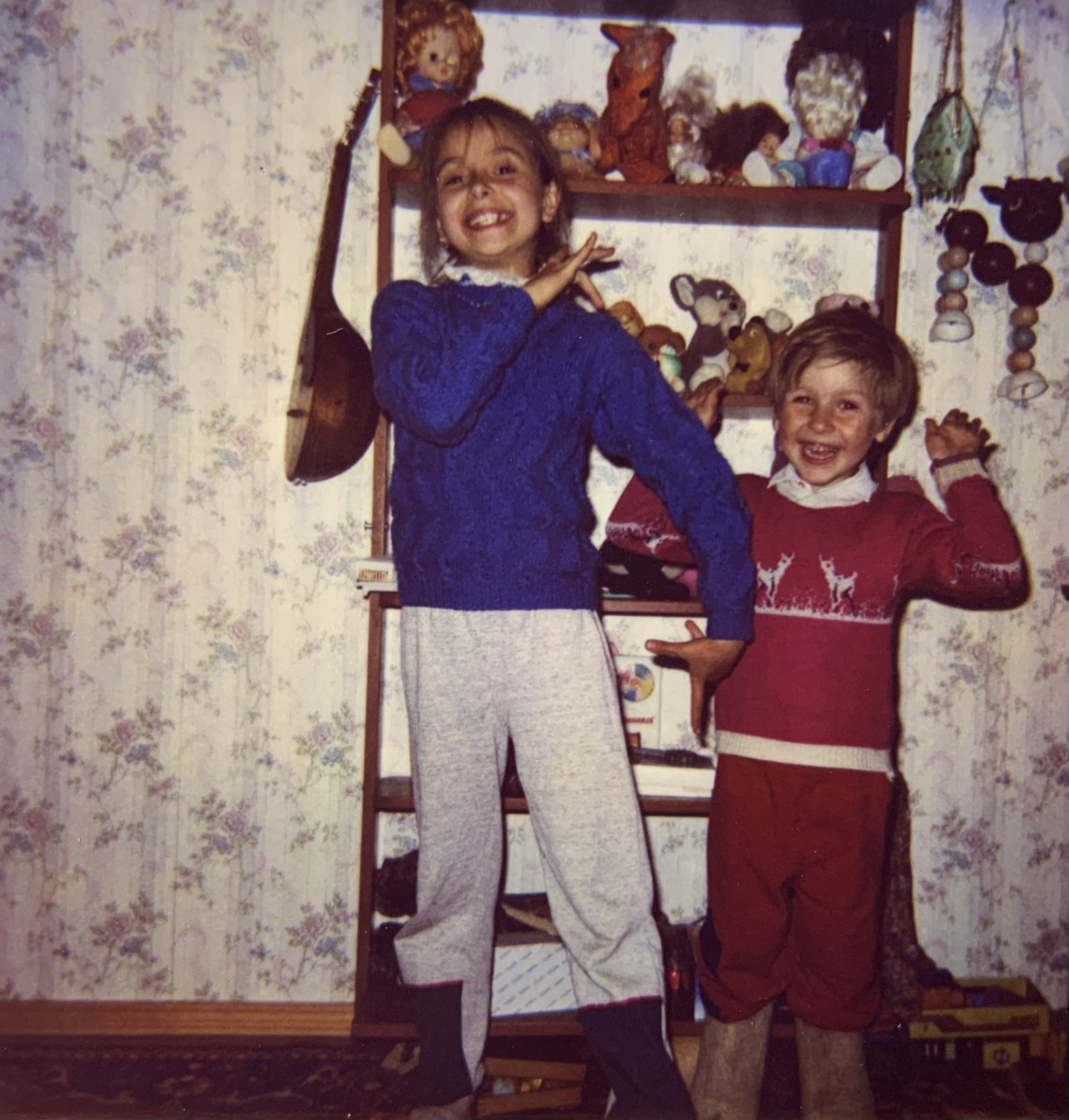 Андрей Петров и сестра Света